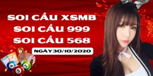 Soi Cầu XSMB Ngày 30/10/2020