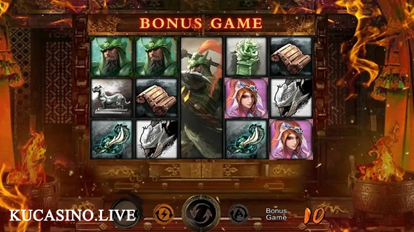 Chơi tam quốc chí game quay hủ đẳng cấp tại KU casino