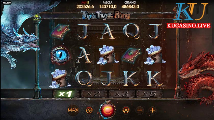 Trải nghiệm game Truyền Thuyết Rồng tại nhà cái KU casino