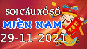 Soi cầu XSMN ngày 29/11/2021 dự đoán xổ số miền nam thứ 2