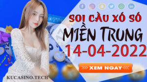 Soi cầu XSMT ngày 14/04/2022 dự đoán xổ số miền trung thứ 5